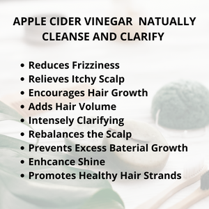 Apple Cider Vinegar Shampoo Bar